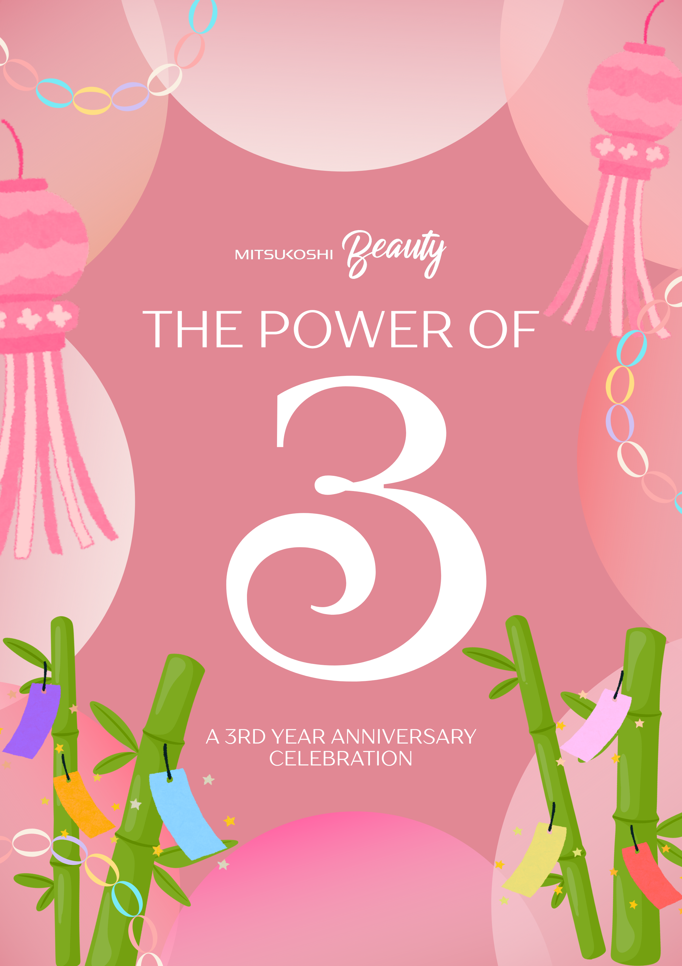 The Power of 3: A 3rd Year Anniversary Celebration