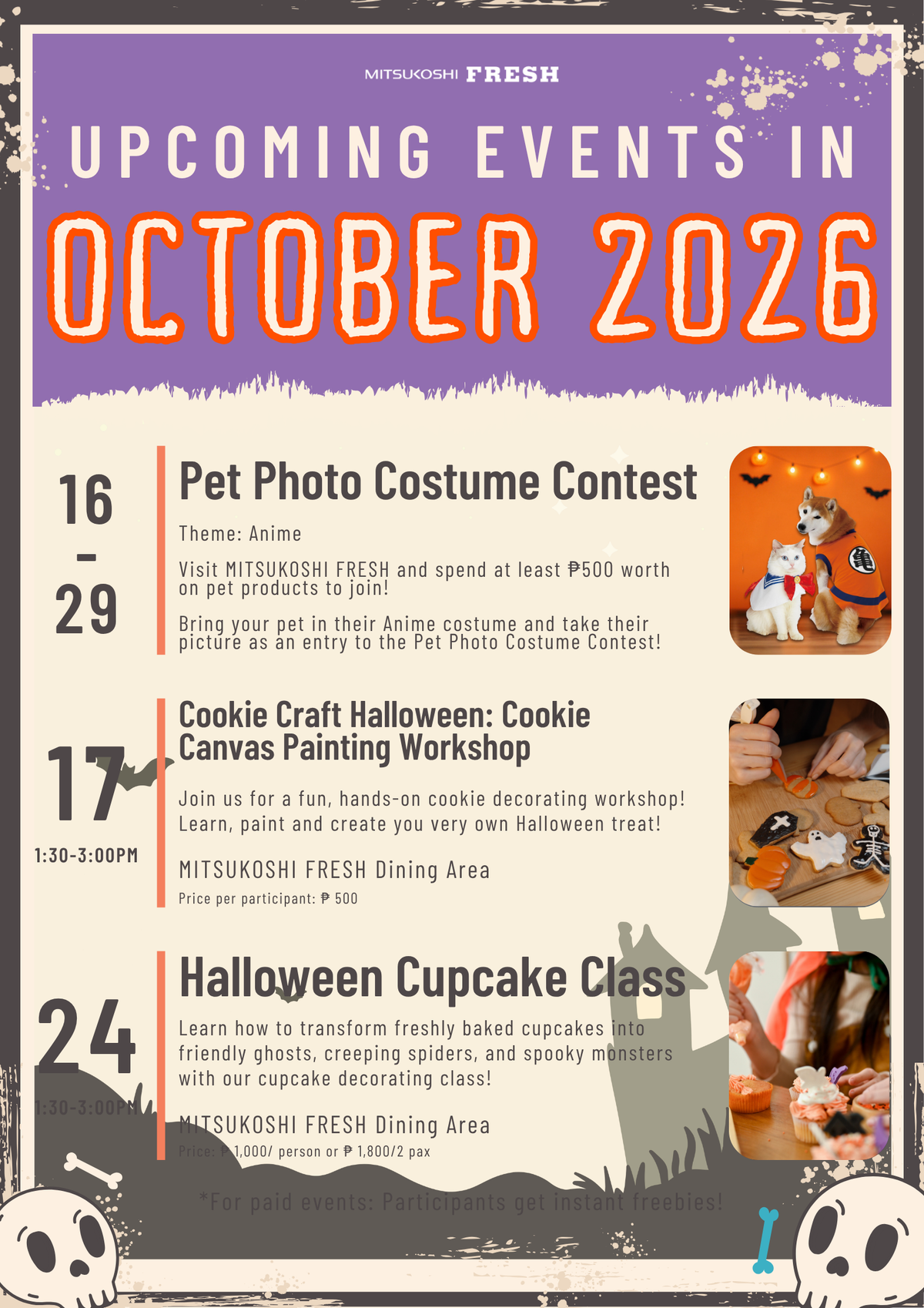 MITSUKOSHI FRESH Halloween