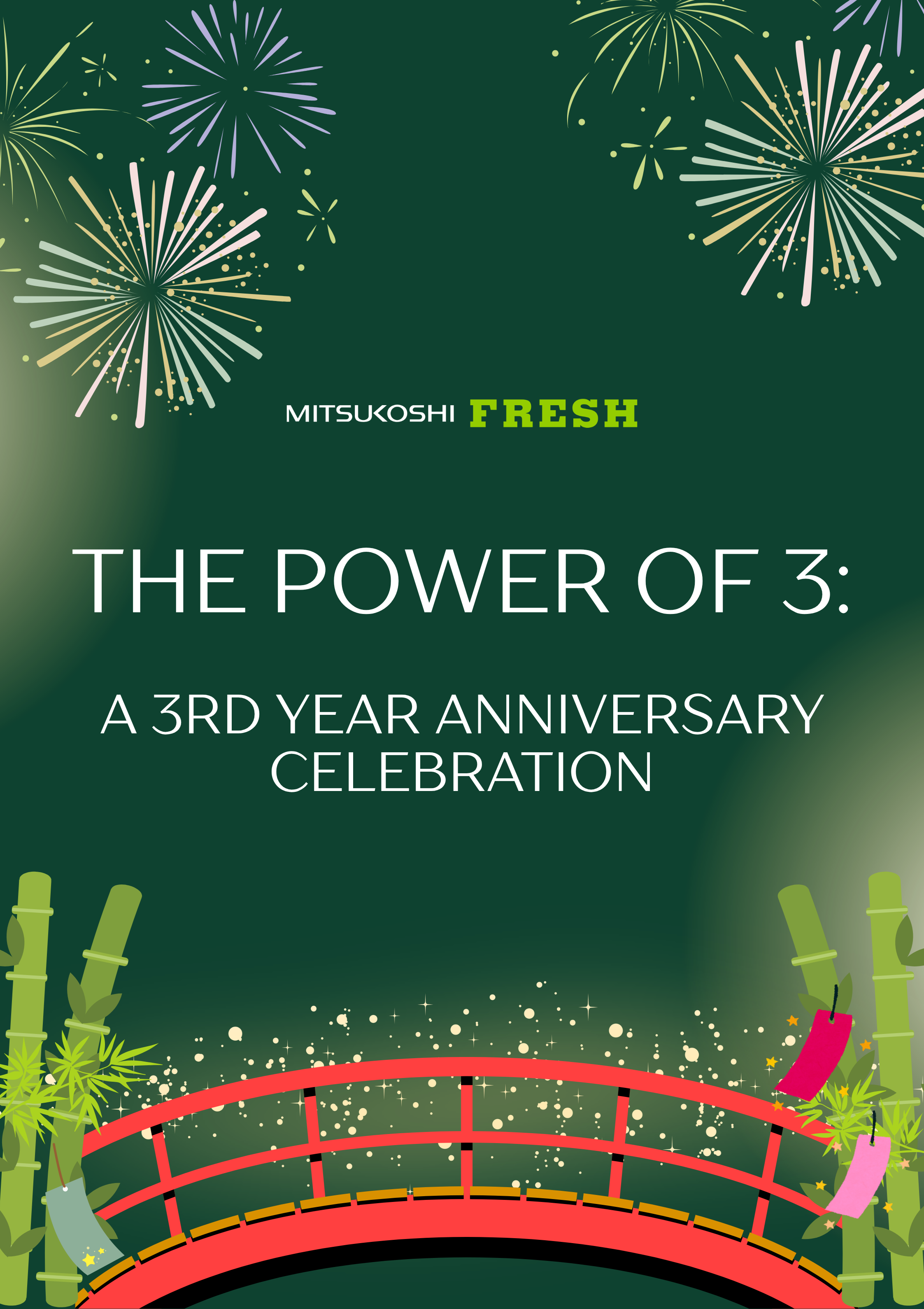 The Power of 3: A 3rd Year Anniversary Celebration