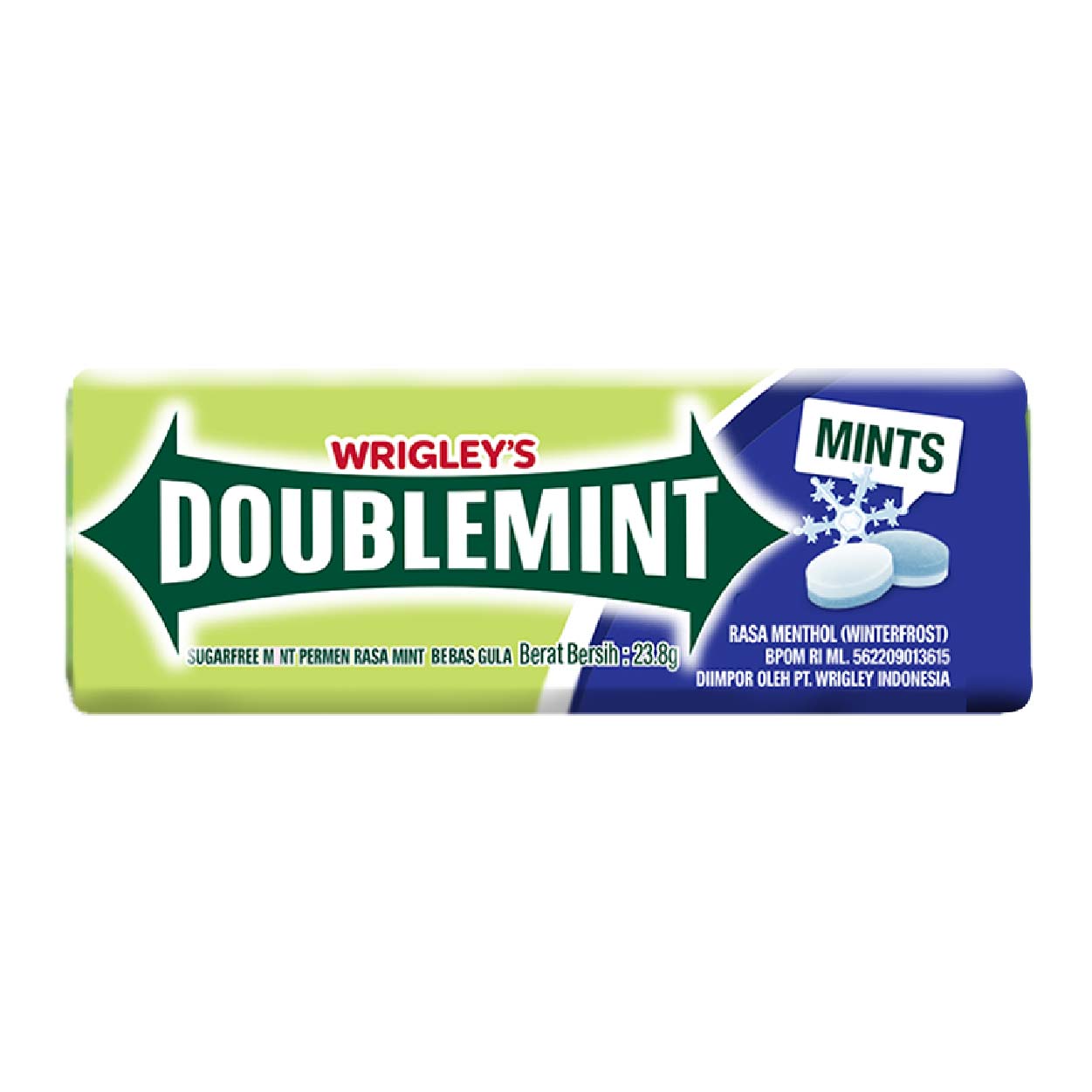 Doublemint Pressed Mints Winterfrost (23.8 g, 35 pcs)