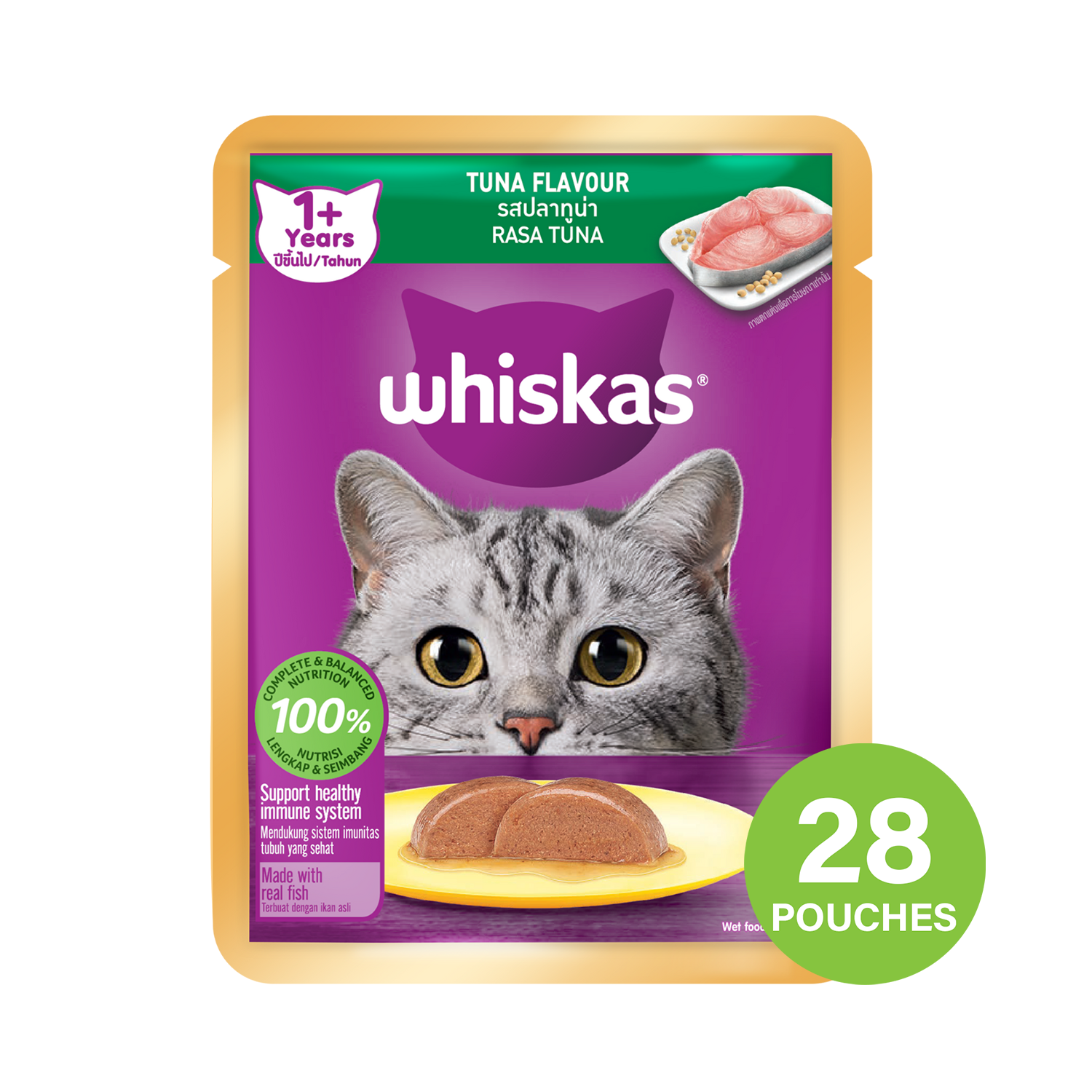 WHISKAS Nova Tuna 80 g Pouch