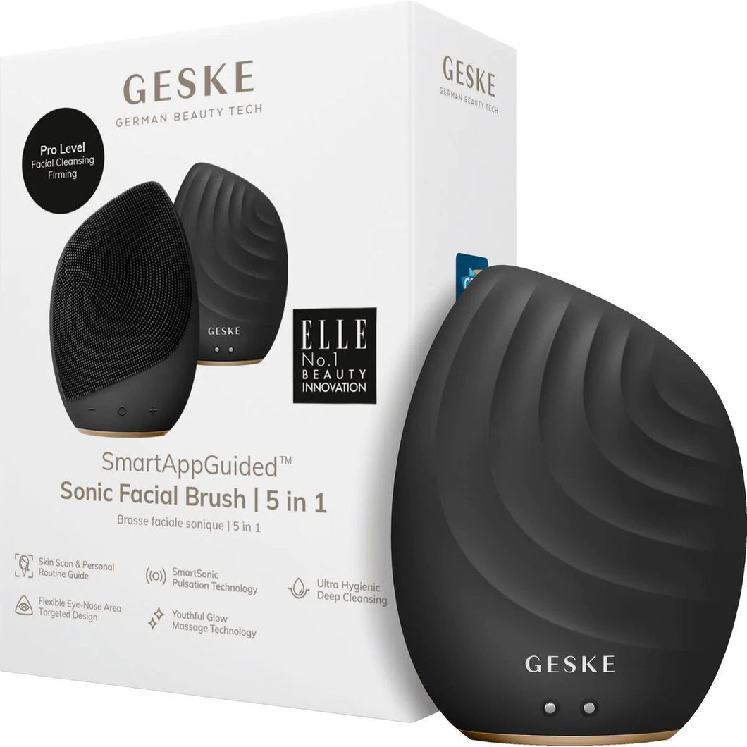 GESKE Sonic Facial Brush 5-in-1 — Gray