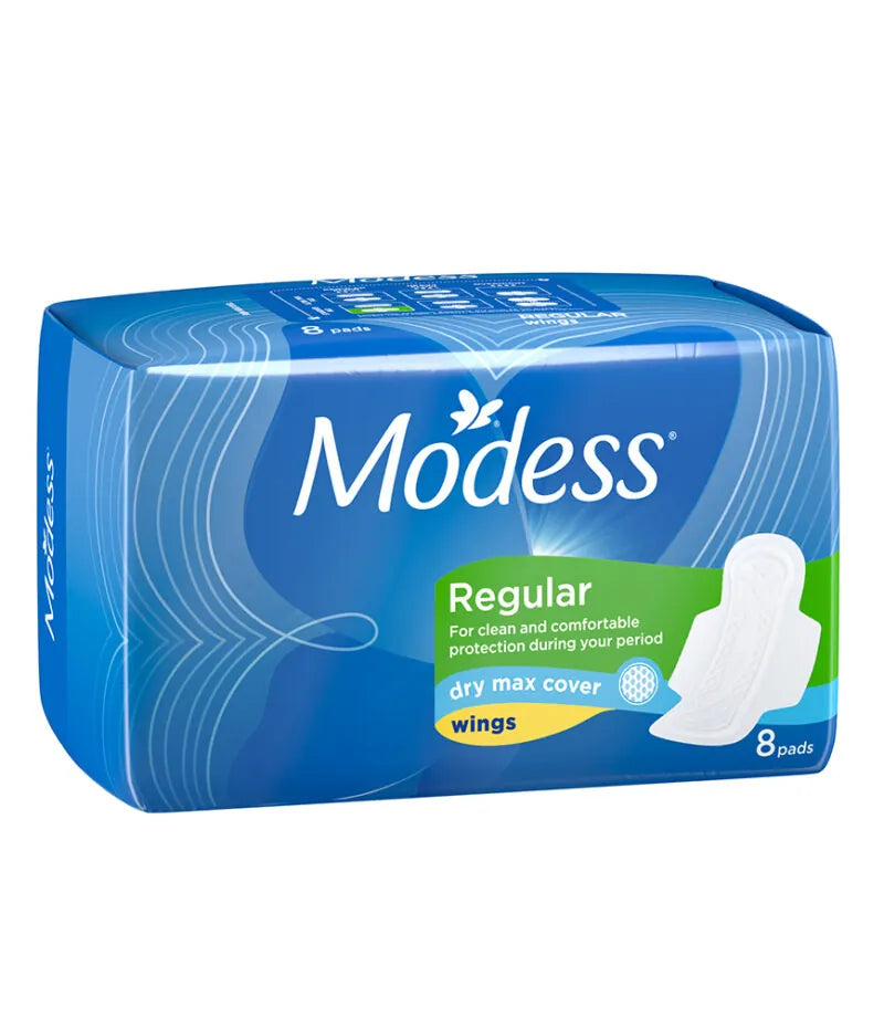 Modess DryMax Maxi Wing 8 s