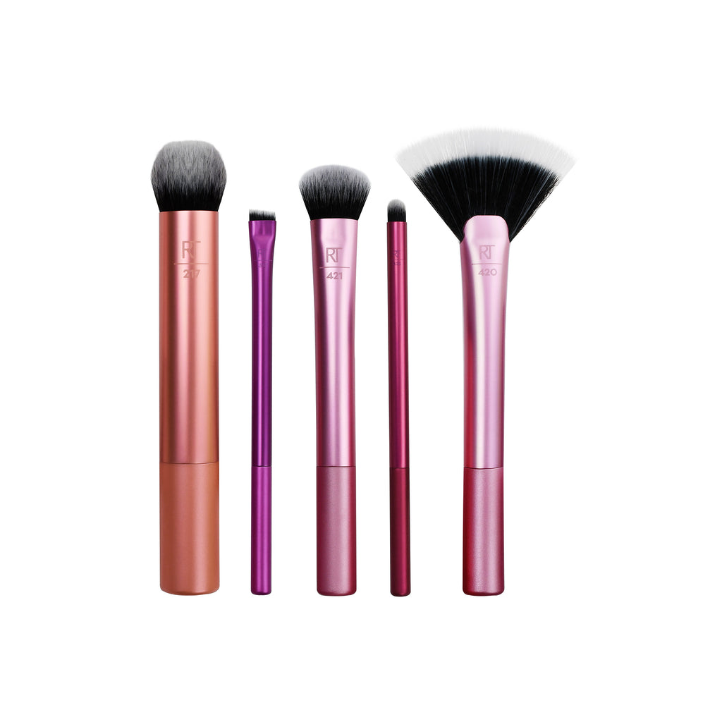 Real Techniques Artist Essentials Makeup Brush Set (5-Piece)