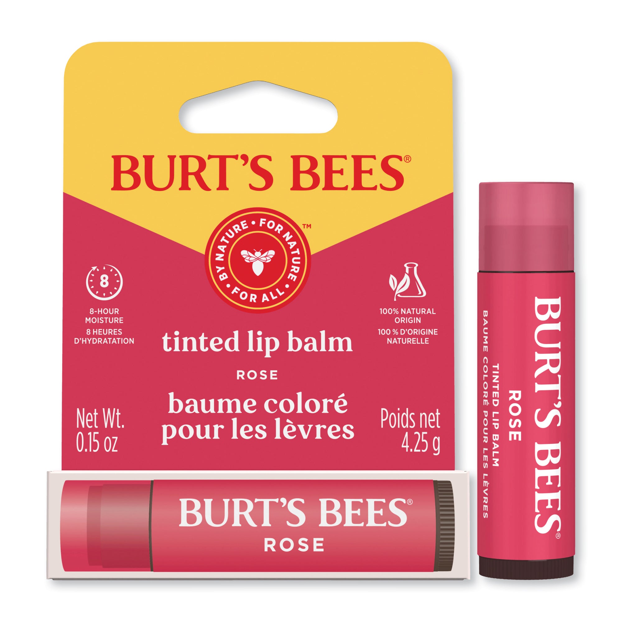 Burt’s Bees Tinted Balm Rose 0.15oz