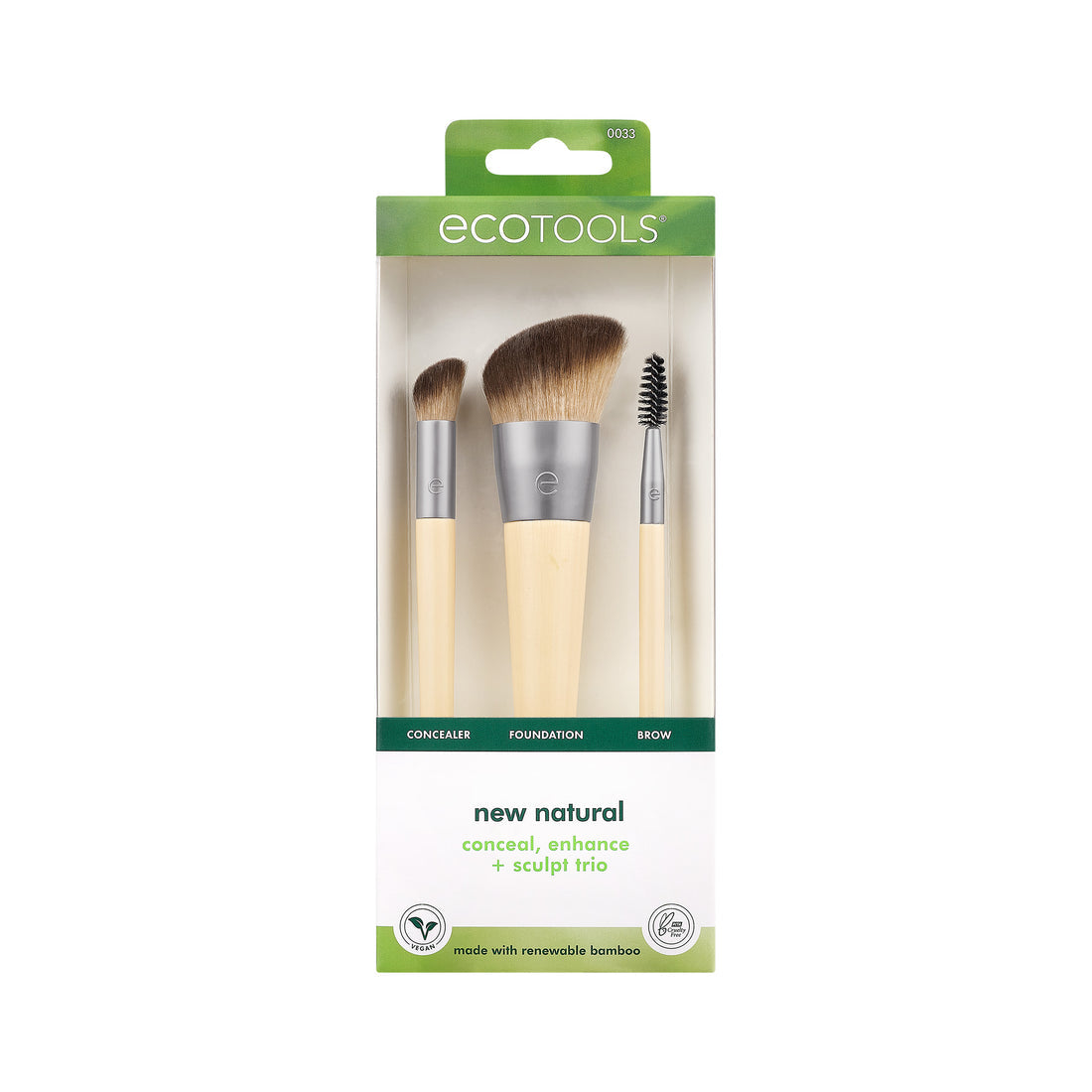 EcoTools Conceal, Enhance & Sculpt Trio (Green)