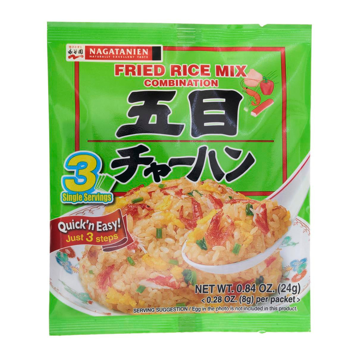 NAGATANIEN Gomoku Cha-han Shrimp & Veg 24.6G