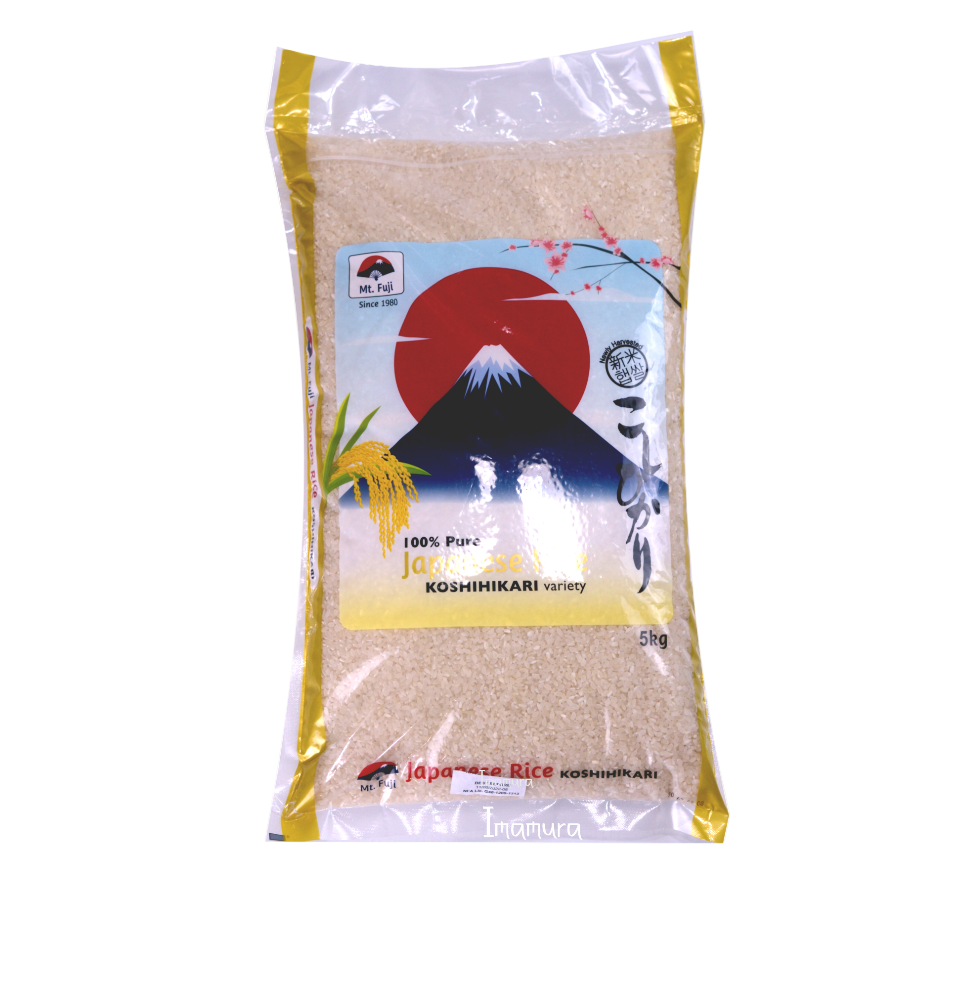 Mt. Fuji 100% Japanese Rice Koshihikari 5 kg