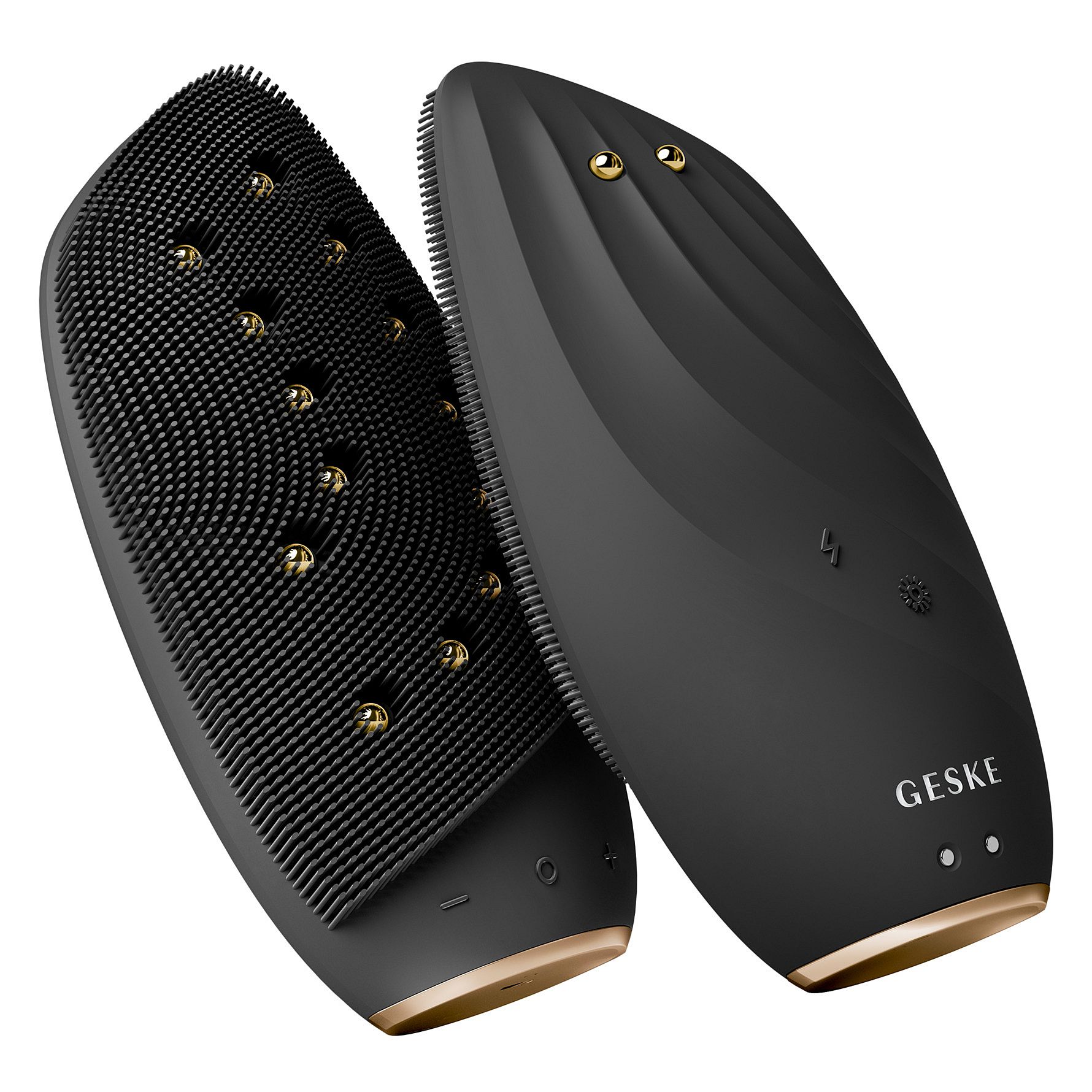 GESKE Sonic Thermo Facial Brush & Face-Lifter 8-in-1 – Gray