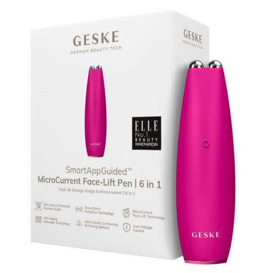 GESKE MicroCurrent Face-Lift Pen 6-in-1 Magenta