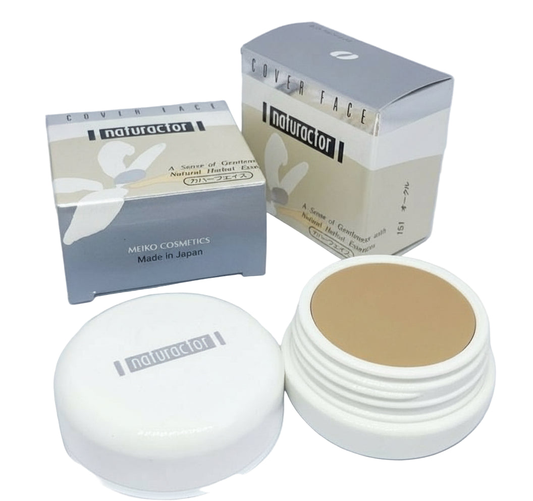 Meiko Naturactor Cover Face Foundation – Shade 151 Ocher (Medium-Deep, Tanned Undertone)