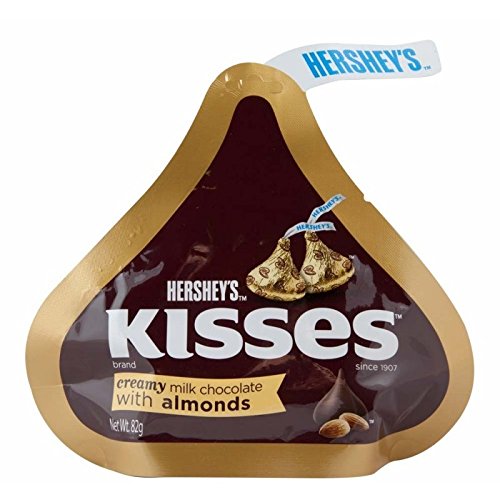 Hershey’s Kisses Creamy Milk Chocolate with Almonds 36 g