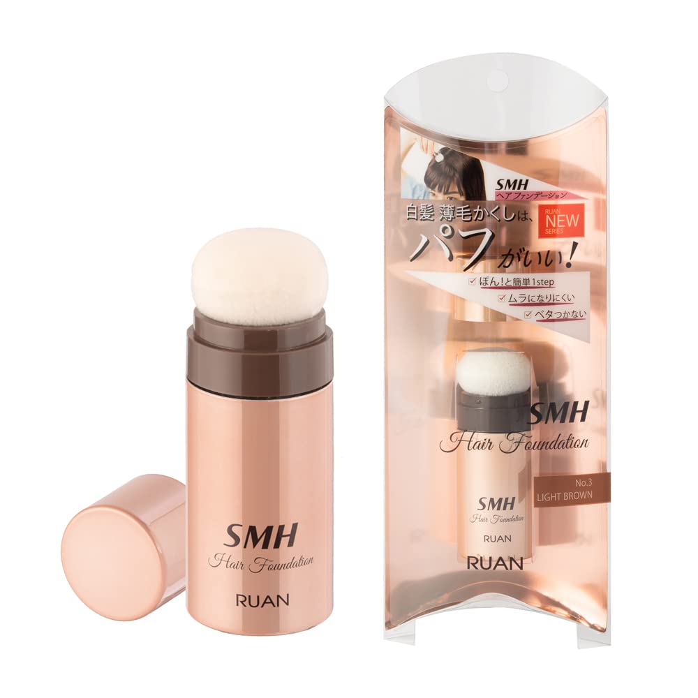 SMH Hair Foundation Stick Type No.3 Light Brown 3g