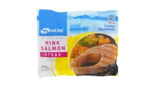 SeaKing Wild Alaskan Pink Salmon Steak 200 g