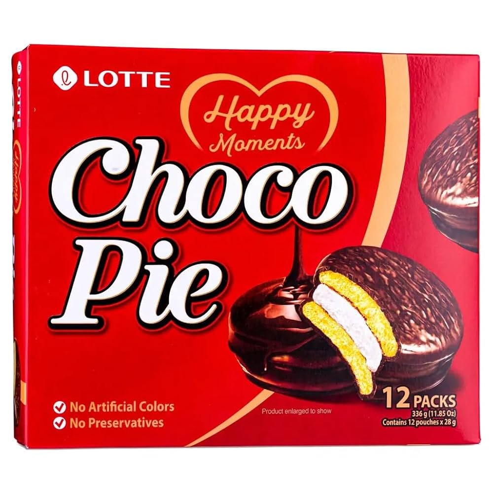 LOTTE CHOCO PIE KOREA 12P 336G