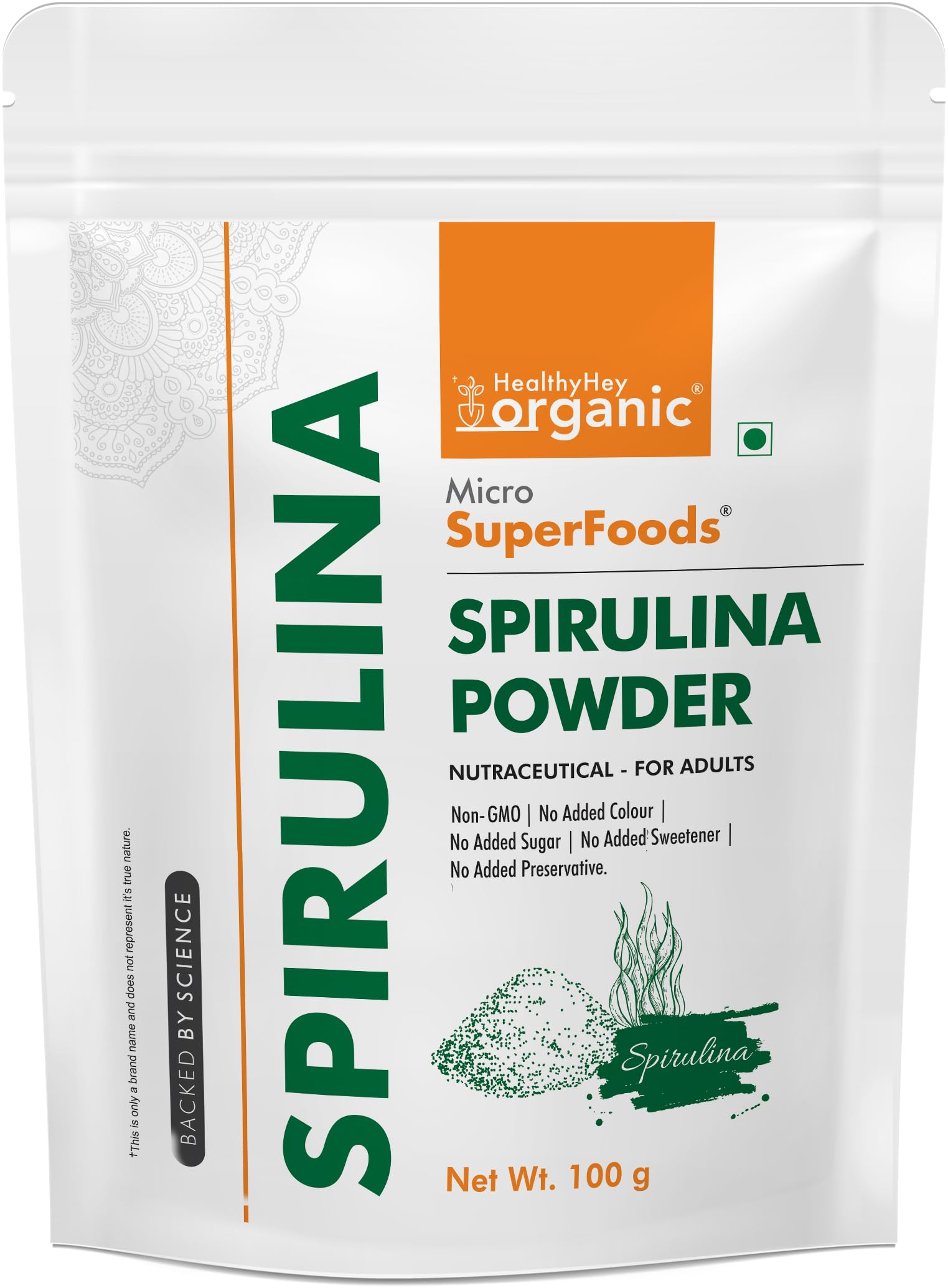 Superfood Organic Spirulina Powder — 100 g