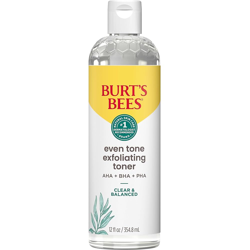 Burt’s Bees Clear & Balanced Even Tone Liquid Exfoliant (12.8 oz / 8 fl oz)