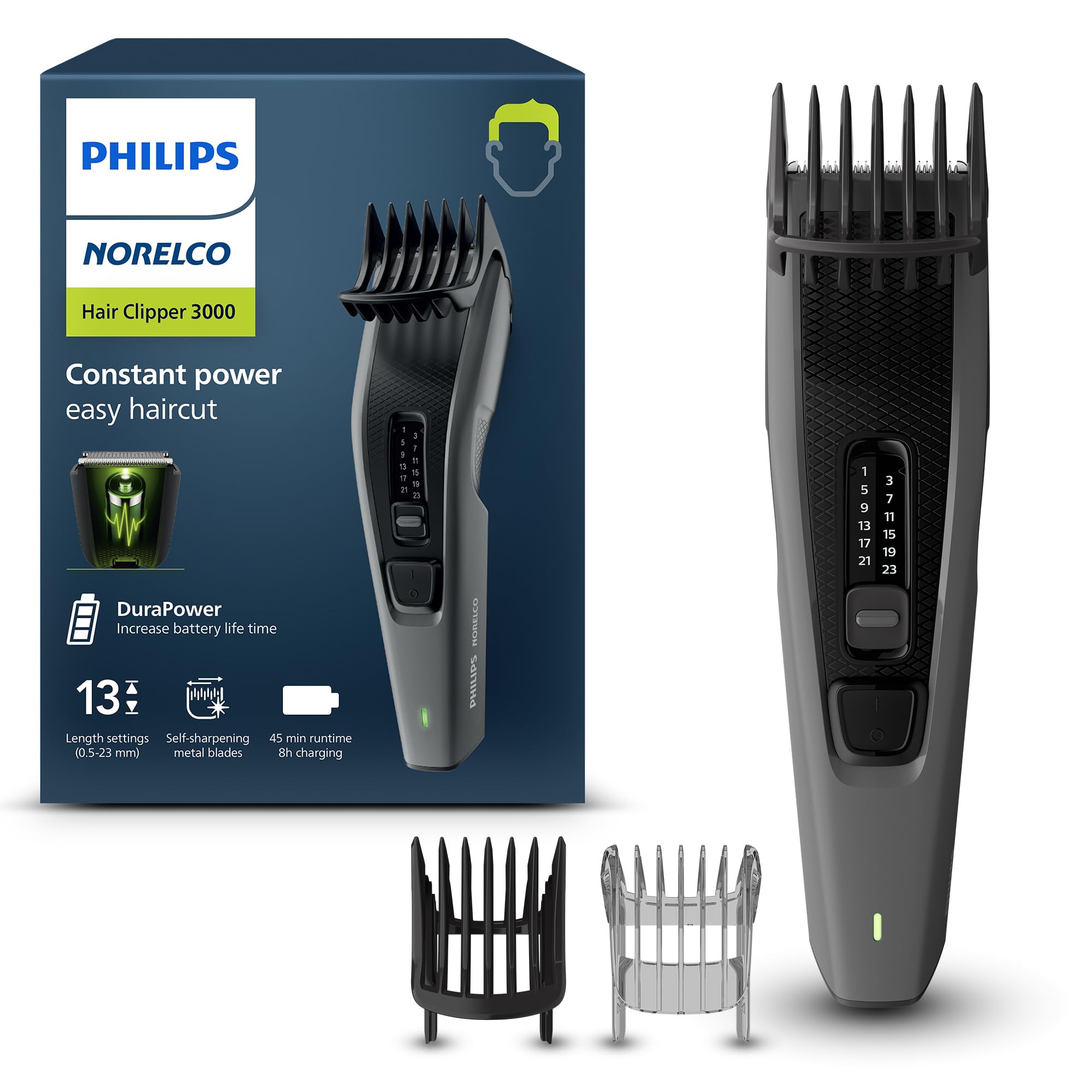 Philips Norelco Hairclipper Series 3000 (Corded/Cordless)