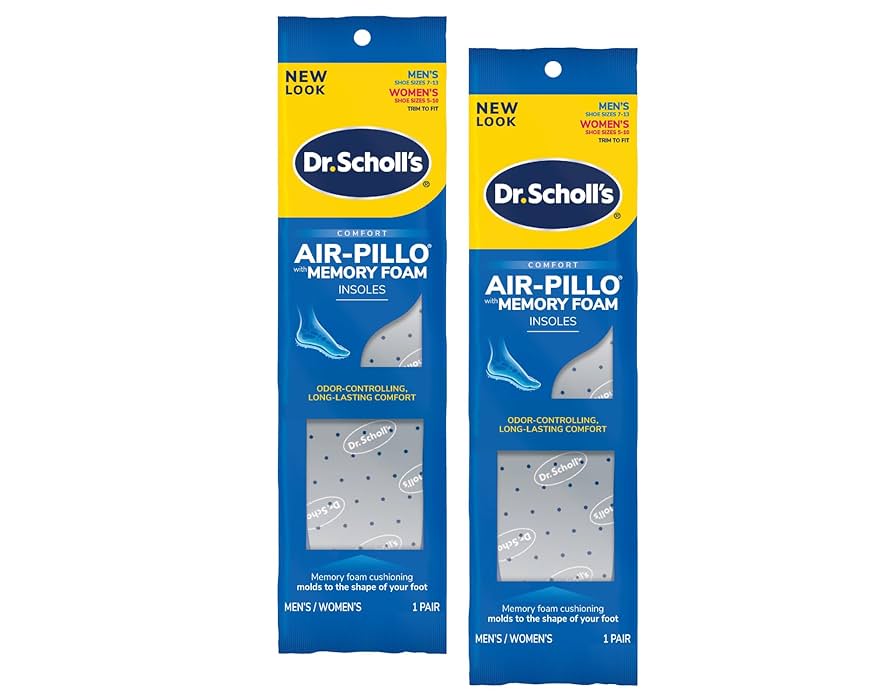 Dr. Scholl’s Comfort Double Air-Pillo® Insoles (2-Pack)