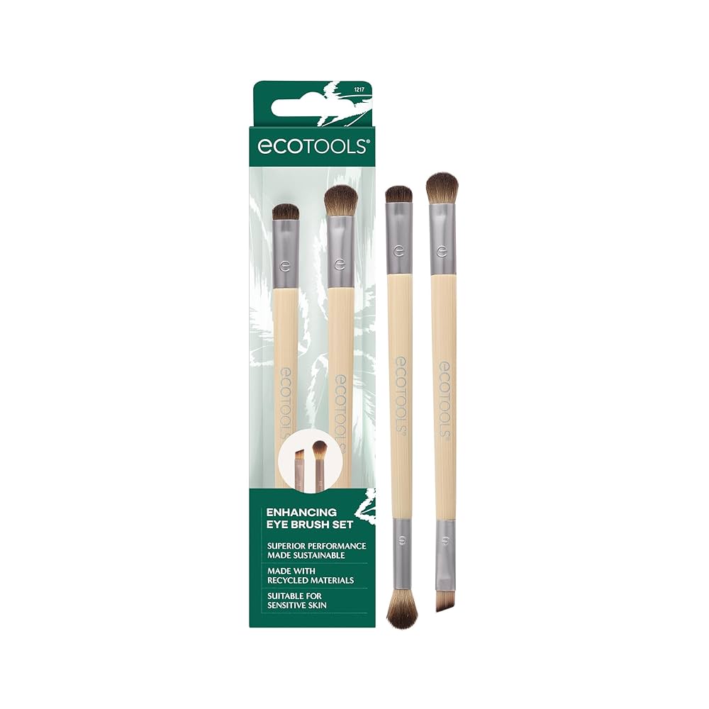 EcoTools Enhancing Eye Brush Set (Green)