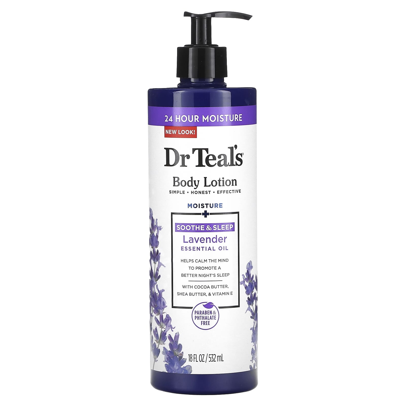 Dr Teal’s Soothing Lavender
Body Lotion 18oz