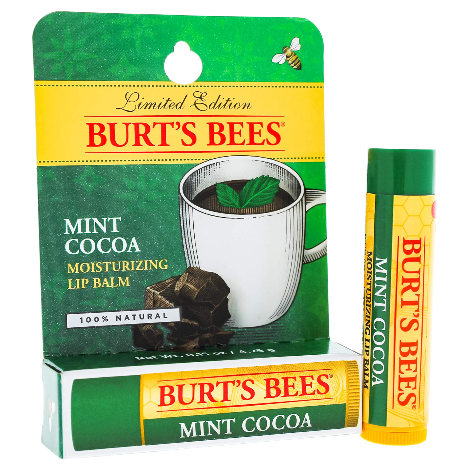 Burt’s Bees Lip Balm Mint Cocoa Blister