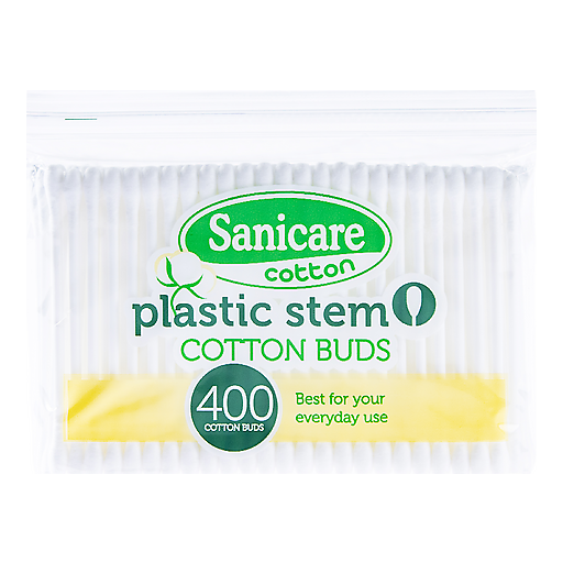 Sanicare Cotton Buds 400 t 6×12 bgs