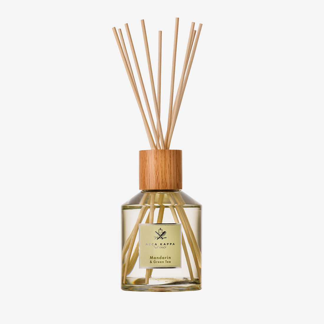 ACCA KAPPA Mandarin & Green Tea Home Diffuser w/Sticks – 250 ml