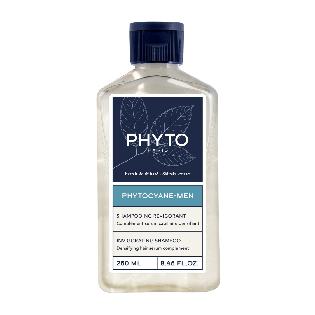 PHYTOCYANE Men Invigorating Shampoo 250 ml — New & Improved