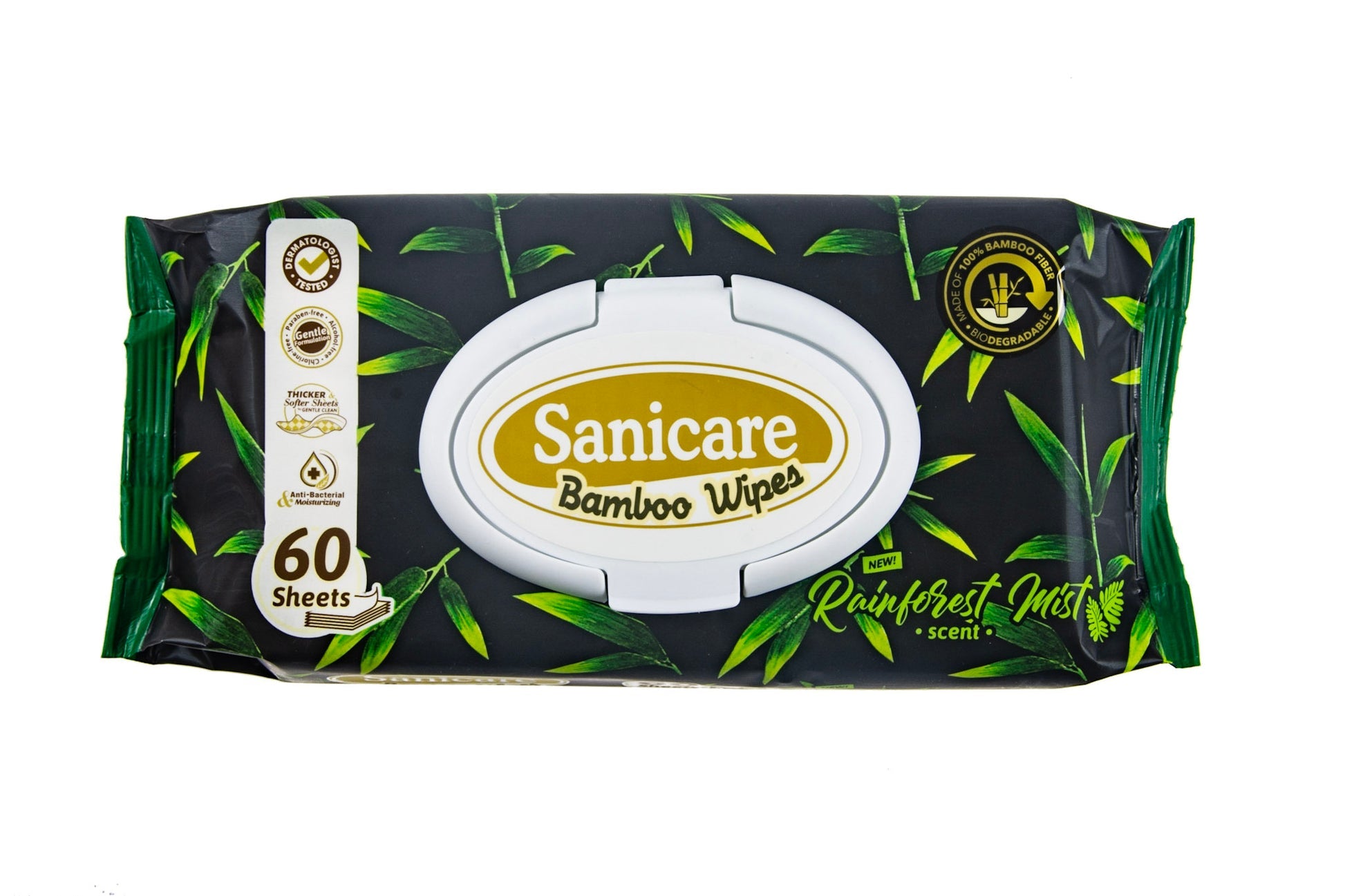 Sanicare Bamboo Naturale Wipes 60 s