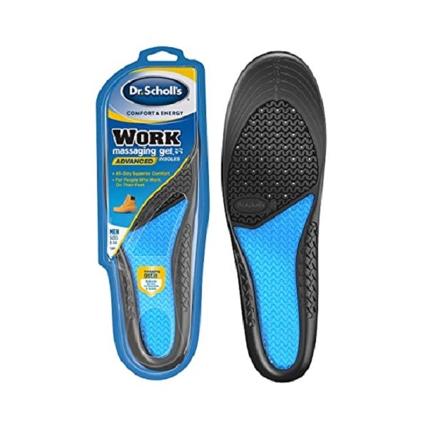 Dr. Scholl’s Comfort & Energy Work Insoles – Men’s (Size 8–14)