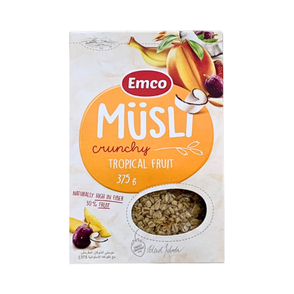 EMCO Musli Tropical Fruit Pieces 375 g