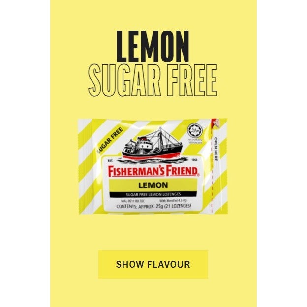 Fisherman’s Friend Sugar-Free Lemon 25 g