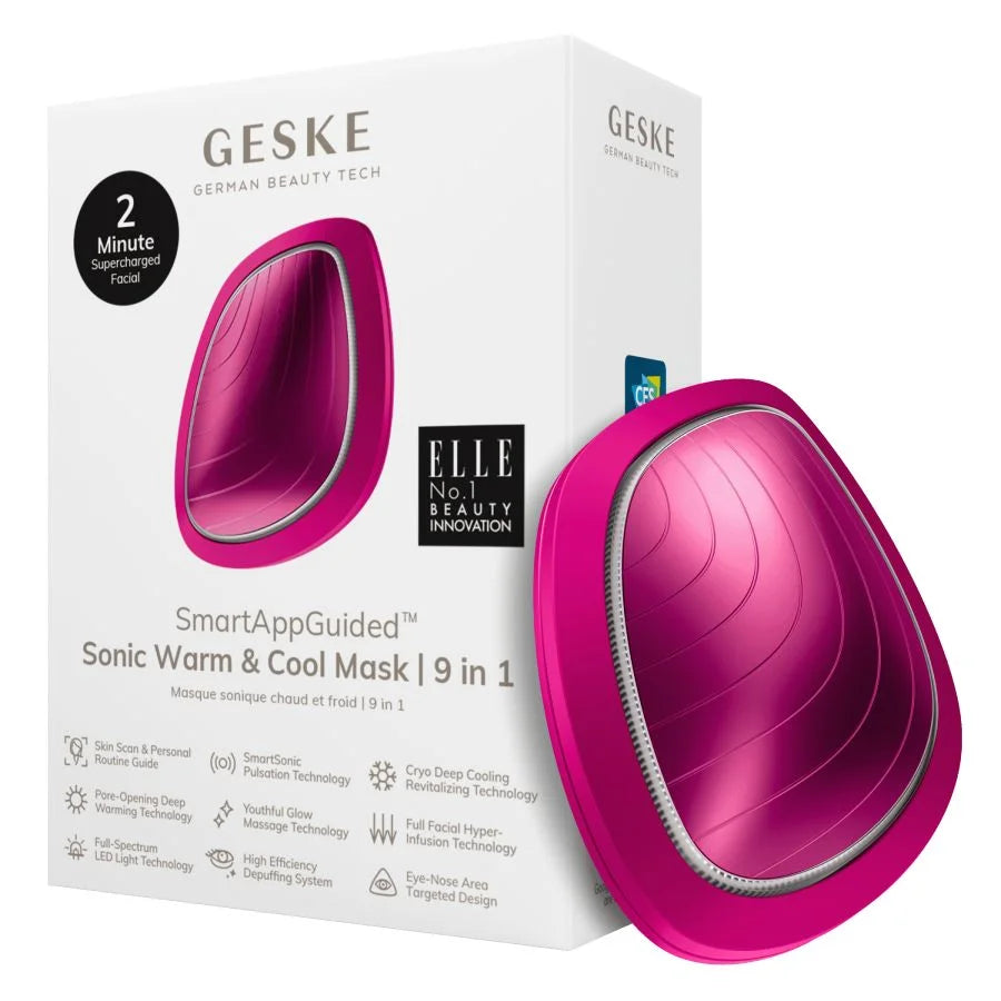 GESKE Sonic Warm & Cool Mask 9-in-1 Magenta