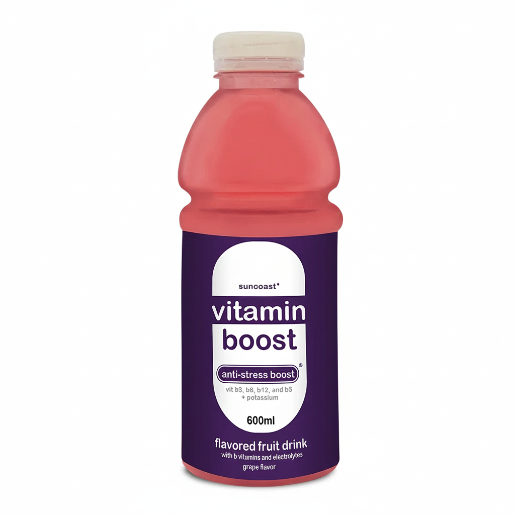 Vitamin Boost Grape Anti Stress Boost 600 ml