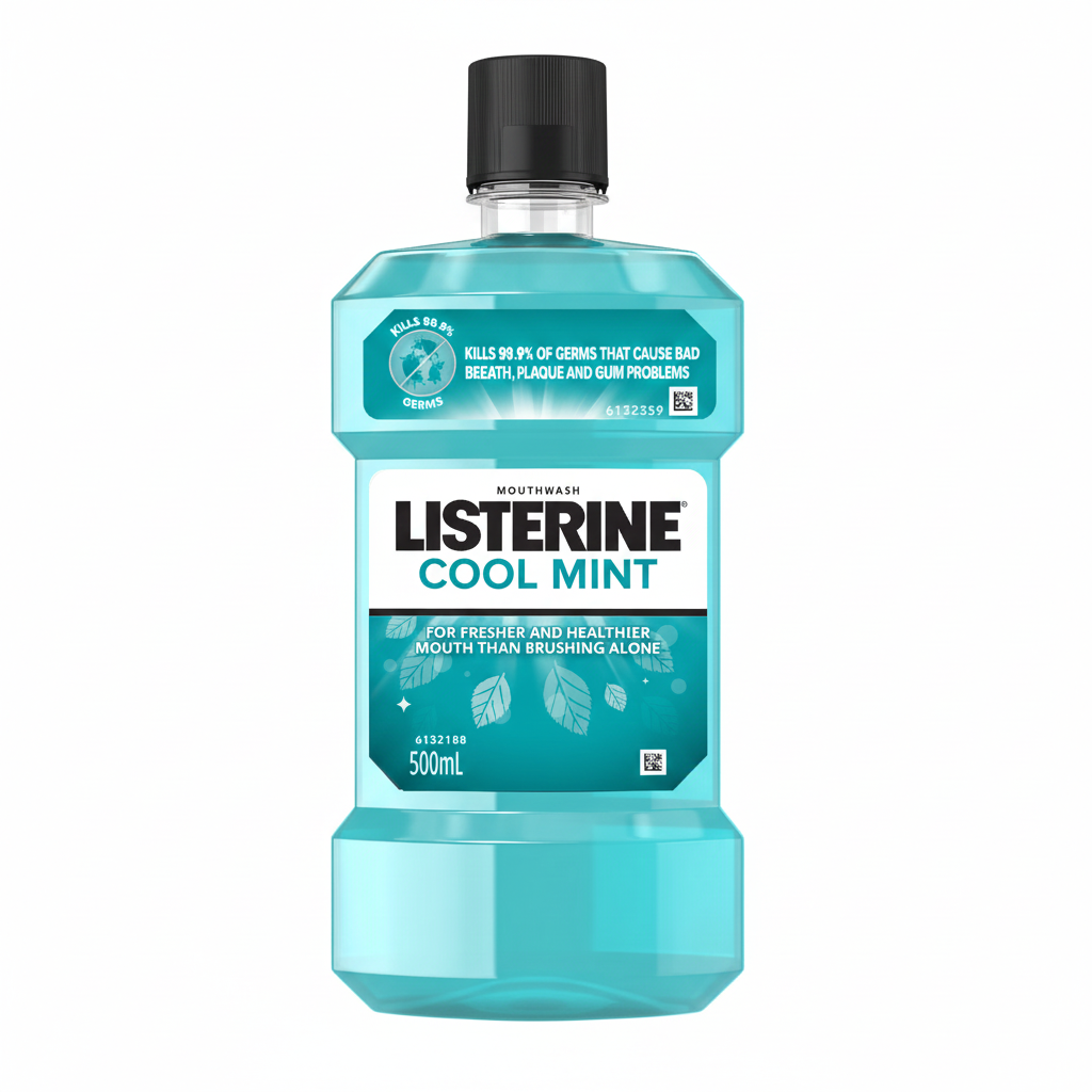 Listerine Cool Mint Mouthwash 500 ml
