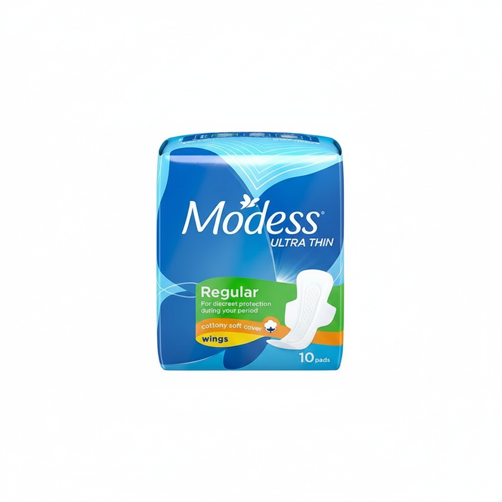 Modess Cottony Soft Ultra-Thin Wing 10 s