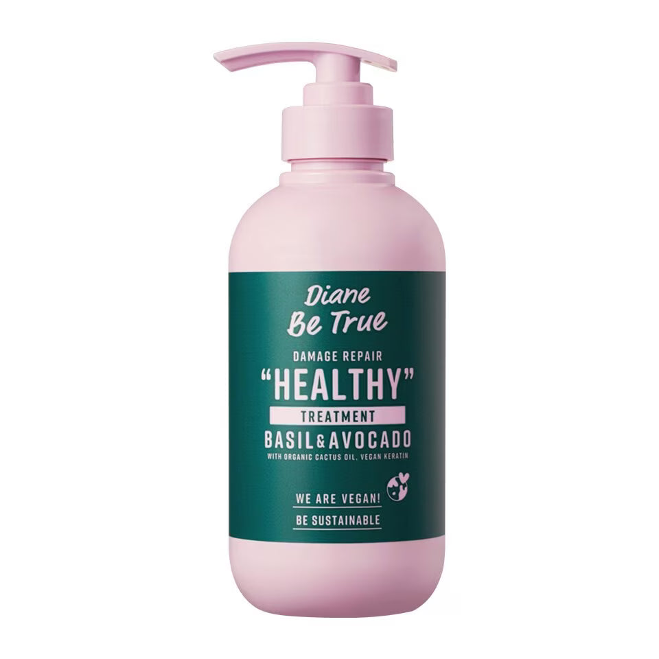 Diane Be True Damage Repair Healthy Shampoo (Basil & Avocado) 400 ml