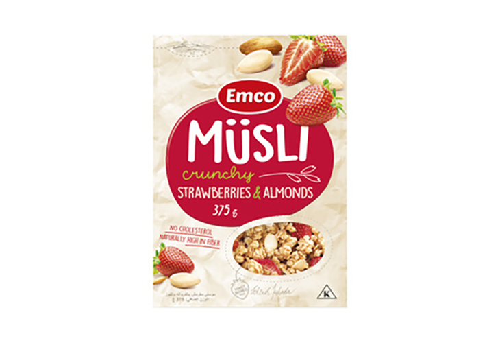 EMCO Musli Strawberries & Almonds 375 g