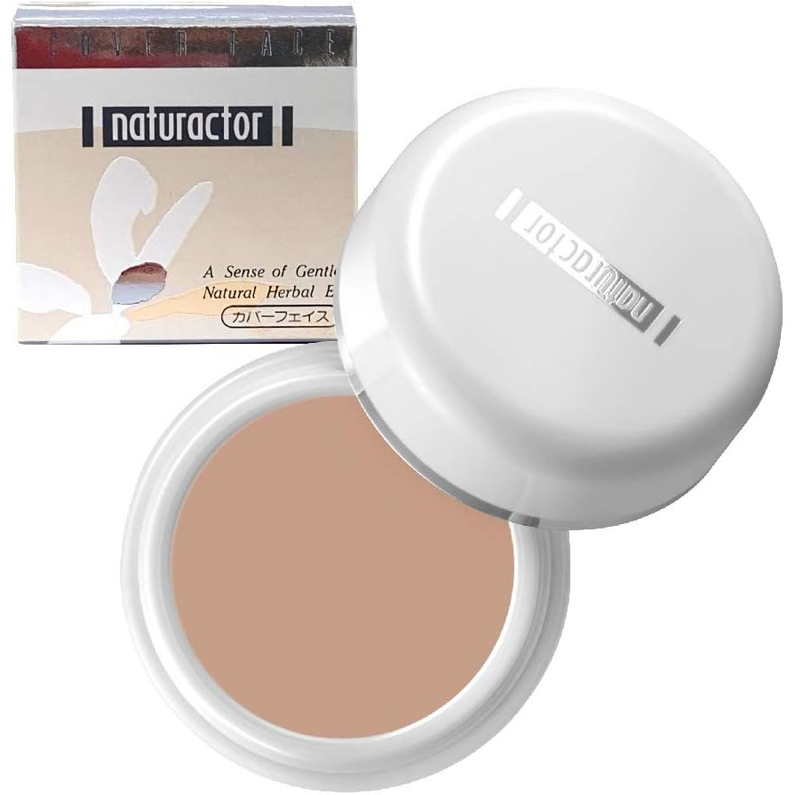 Meiko Naturactor Cover Face Foundation – 141 Natural (Medium Beige)