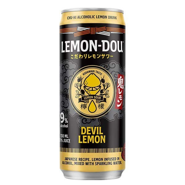 Lemon-Dou Devil Lemon 9% 330 ml Can