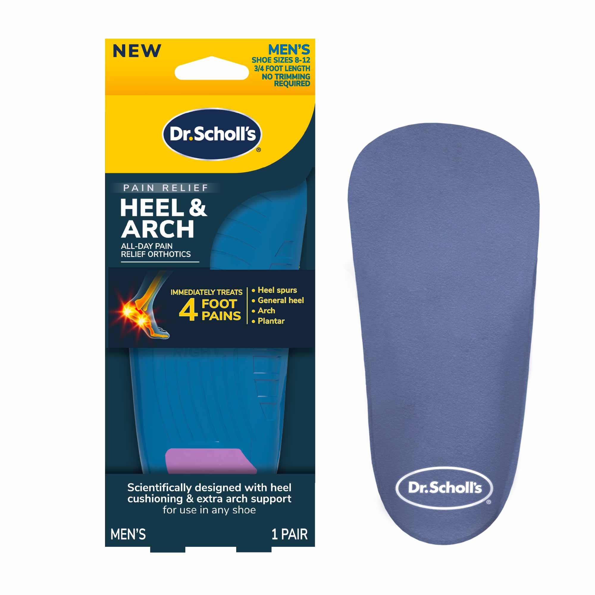 Dr. Scholl’s Heel & Arch All-Day Pain Relief Orthotics