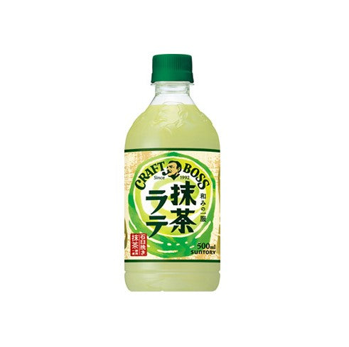 Suntory Craft Boss Matcha Latte – 500 ml