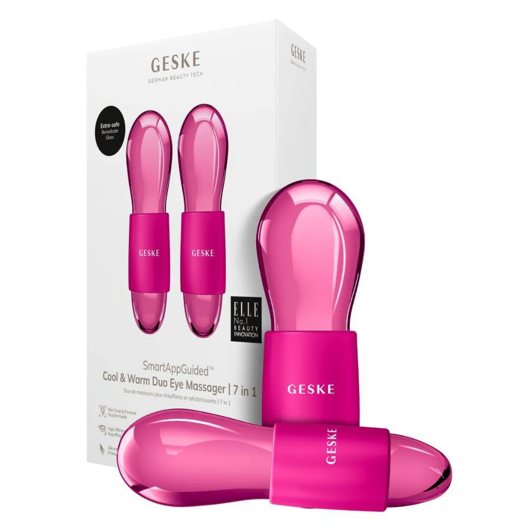 GESKE Cool & Warm Duo Eye Massager 7-in-1 – Magenta