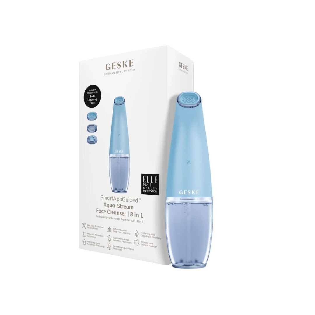 GESKE Aqua-Stream Face Cleanser 8-in-1 – Aquamarine