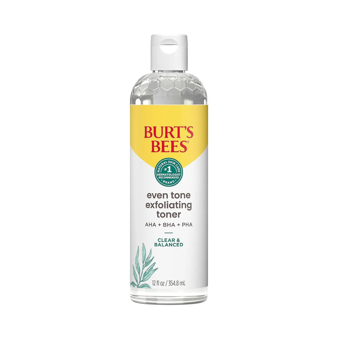 Burt’s Bees Clear & Balanced Even Tone Liquid Exfoliant (12.8 oz / 8 fl oz)