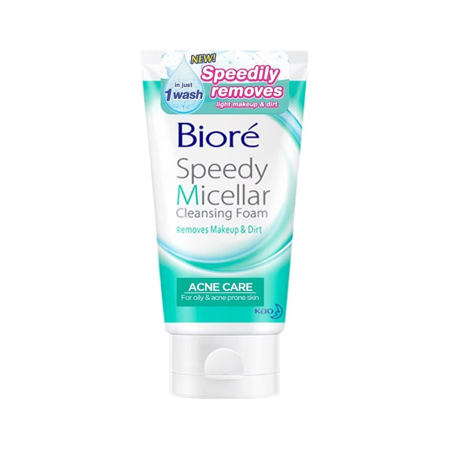 Bioré Speedy Micellar Cleansing Foam – Acne Care (90 g)