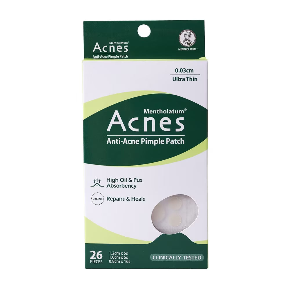 MENTHOLATUM ACNES ANTI ACNE PIMPLE PATCH ULTRA THIN 0.02CM