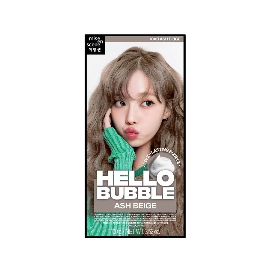 MISE EN SCENE HELLO BUBBLE ASH BEIGE 100G LAZ