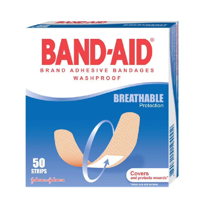 Band-Aid Adhesive Strips 50 s